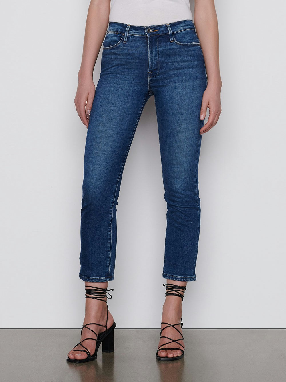 jeans front view
